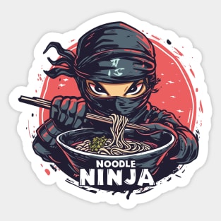 Noodle Ninja Sticker